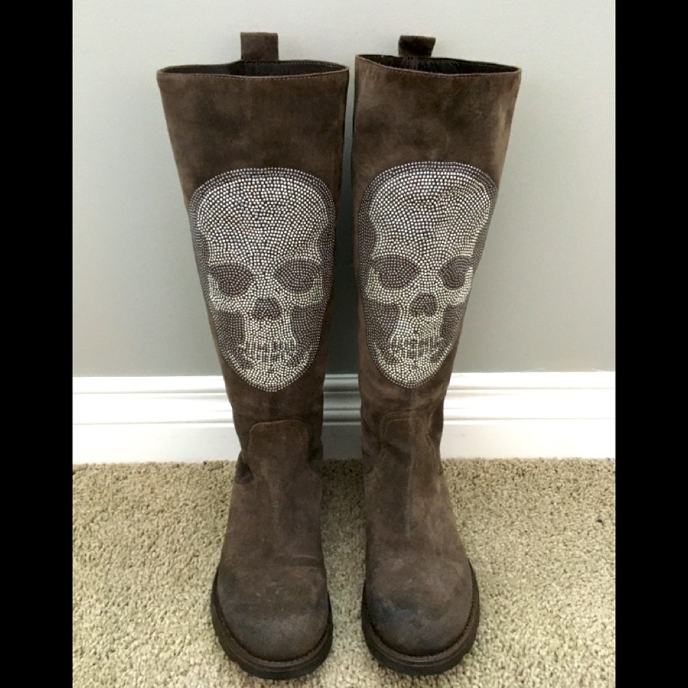 Mimosa suede knee boots